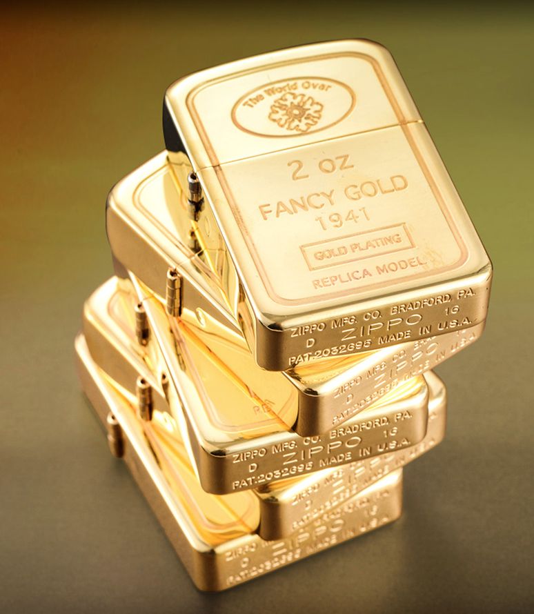 Zippo Fancy Gold Plating 1941 hàng Mỹ