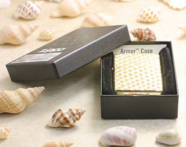 Bật lửa zippo mạ vàng kim cương 9