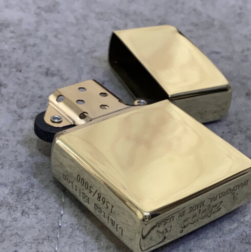 zippo thỏi vàng 9999