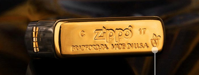 Zippo Titanium Gold Armor