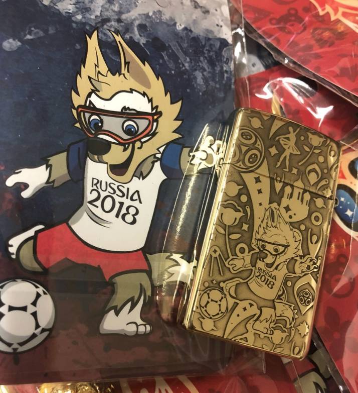 zippo world cup mini 2018