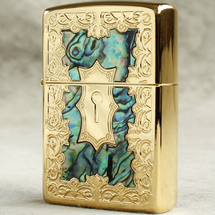 zippo xà cừ