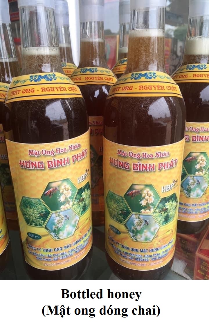 Pure Vietnamese honey </br> (Mật ong nguyên chất)