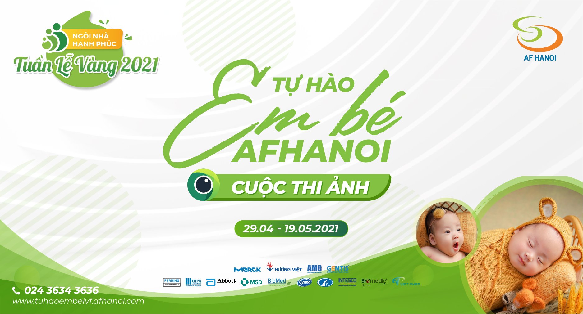 TUẦN LỄ VÀNG ƯƠM MẦM HẠNH PHÚC 2021 – CUỘC THI ẢNH “TỰ HÀO EM BÉ AF HANOI”