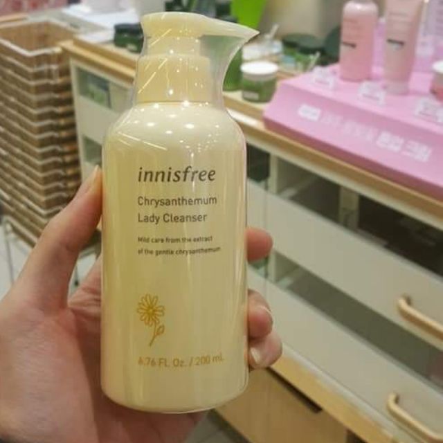 Dung dịch vệ sinh phụ nữ  hoa cúc -  Innisfree chrysanthemum lady cleanser