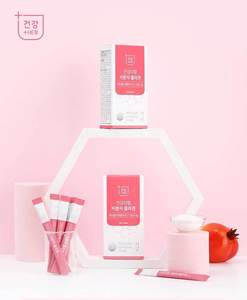 collagen trọng lượng phân tử thấp 300 Da thế hệ thứ 3! Ngăn ngừa sự phân hủy collagen với prebiotics!