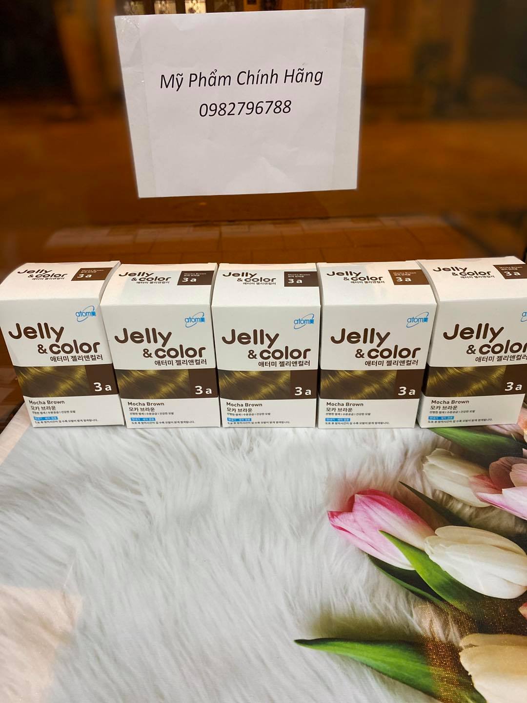 Thuốc nhuộm tóc màu  - Atomy Jelly & Color