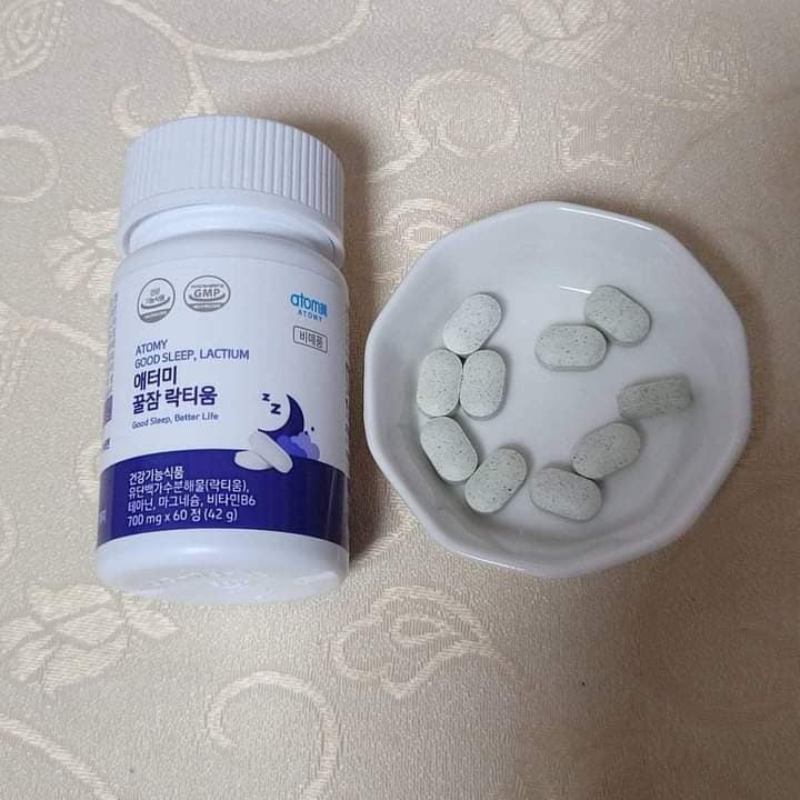 Viên ngủ ngon thủy phân từ sữa Lactium – Atomy Good Sleep, Lactium