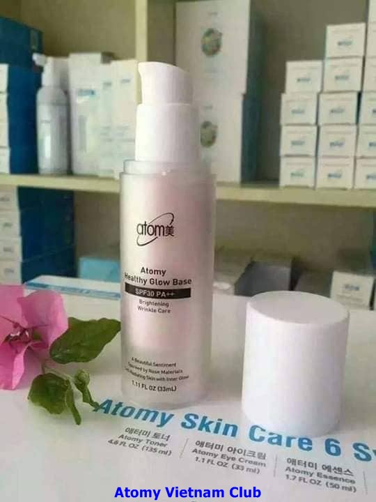 Kem lót trang điểm mịn da - Atomy Healthy Glow Base
