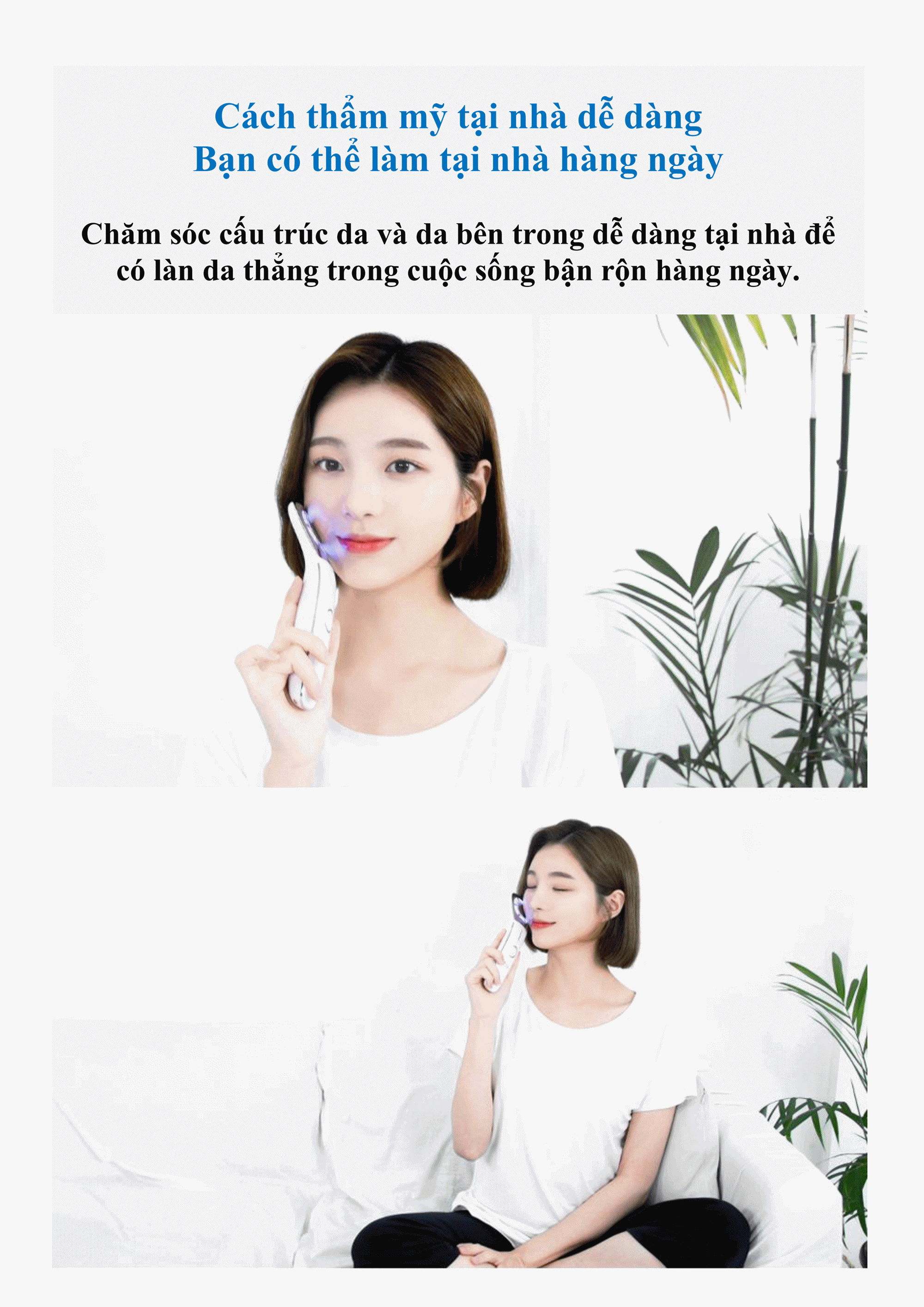 Máy chăm sóc da mặt