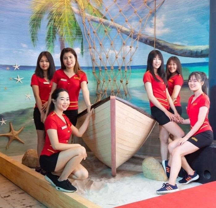 Dịch vụ may áo lễ tân khách sạn Dệt may Hải Đường luôn đảm bảo về chất liệu khi sản xuất.