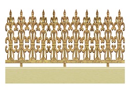 Chông gai hợp kim nhôm F015