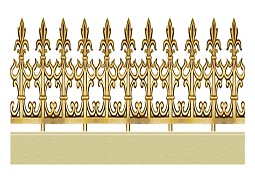 Chông gai hợp kim nhôm F016