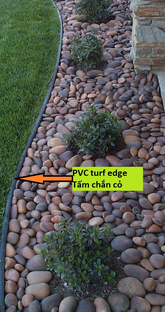 Môt số ý tưởng của tấm chắn cỏ, tấm ngăn cỏ trong cảnh quan sân vườn