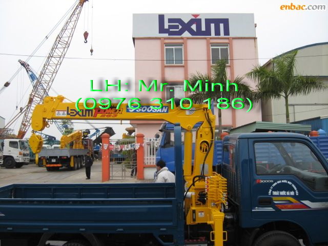 Xe tải gắn cẩu- Kia gắn cẩu 3.2T