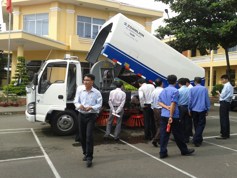 Xe quét đường 4.5 khối