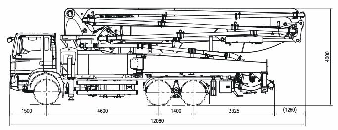 Xe Bơm Bê Tông 47m ZOOMLION