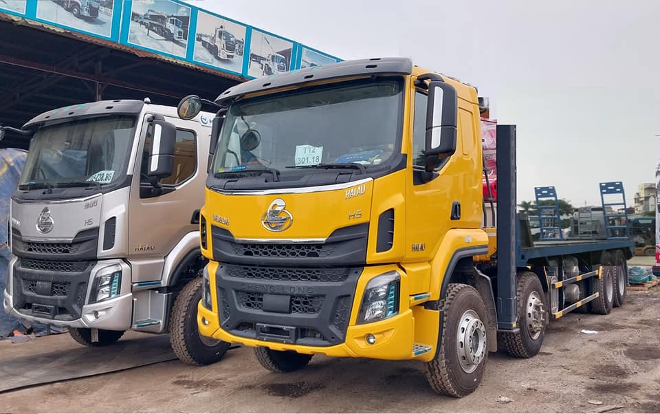 Chenglong 8x4 ổn định khi chở nặng đường dài