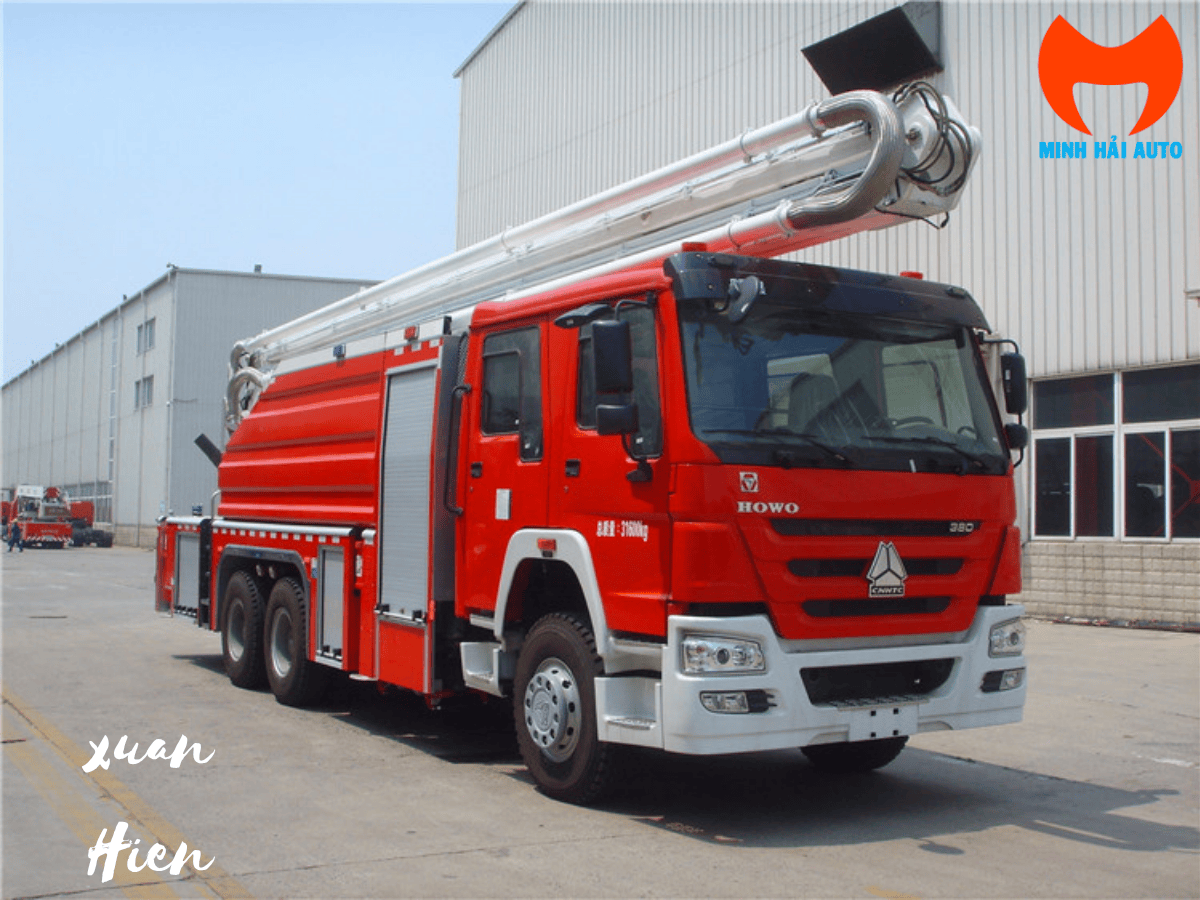Xe Tháp Nước Cứu Hỏa JP25C2