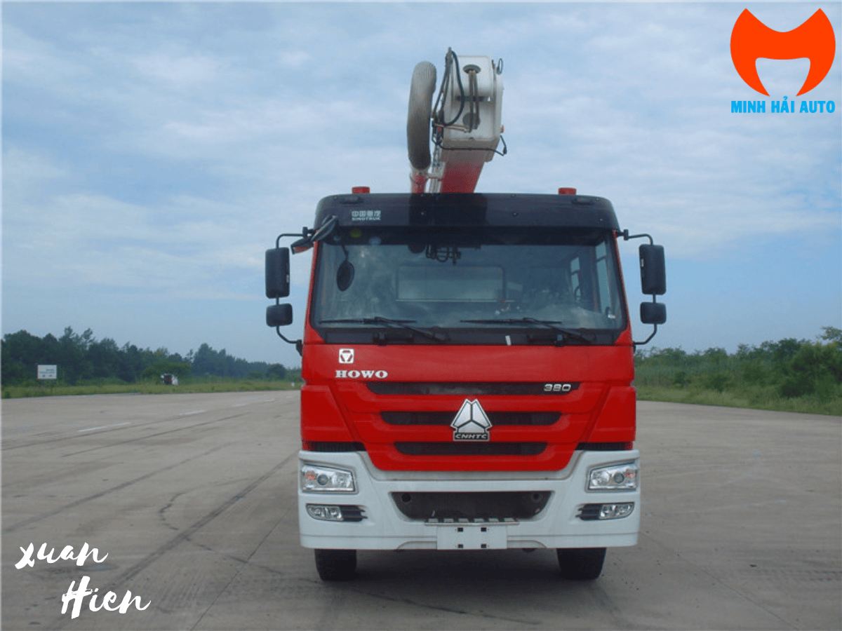 xe cứu hỏa có thang nâng 25m JP25C2