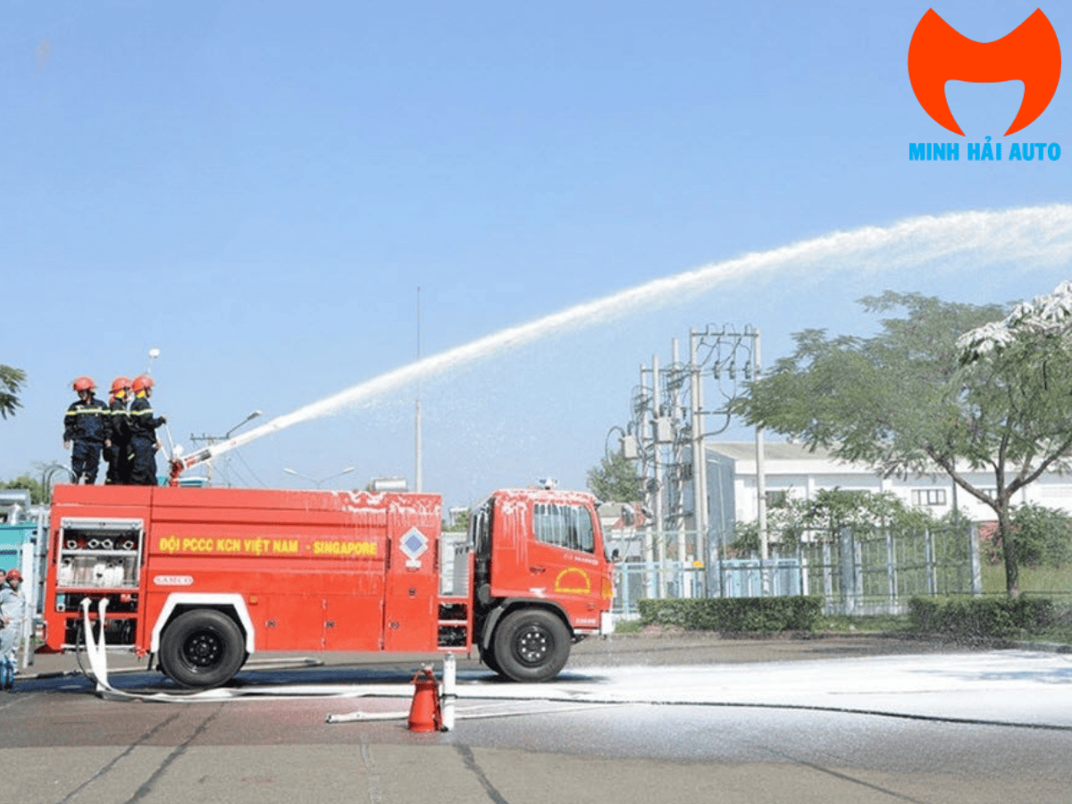 Xe Cứu Hỏa Chữa Cháy Hino 3 Khối XZU342L