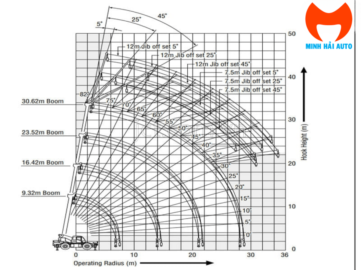 cẩu bánh béo 25 tấn