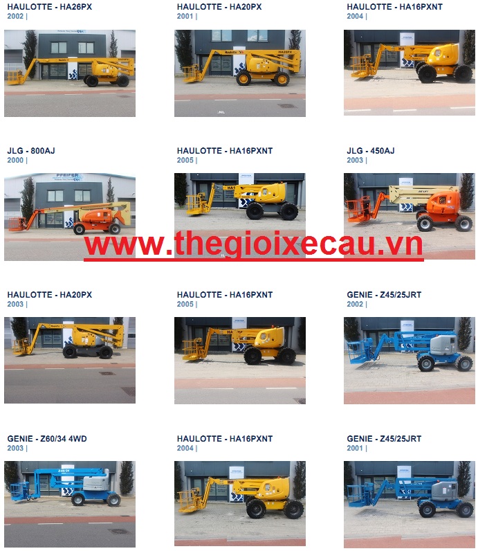 Bán xe nâng tự hành Z boom cũ