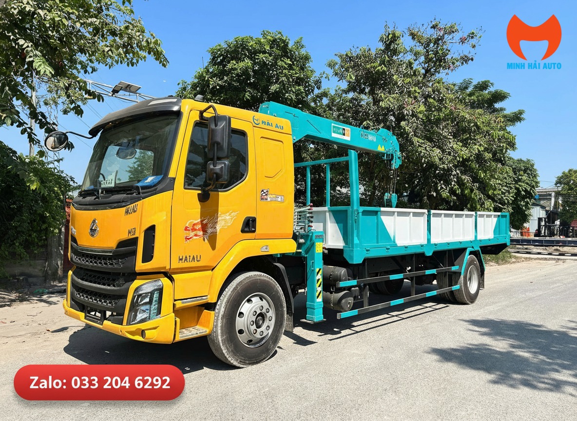 Cẩu tự hành 5 tấn Hyundai Everdigm HLC-5014 lắp trên xe tải