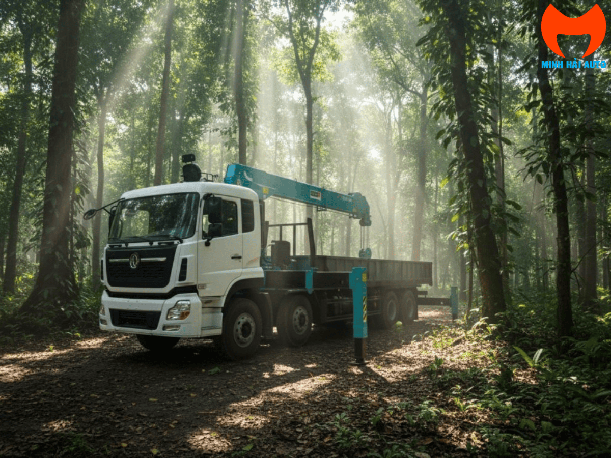 Cẩu tự hành Hyundai Everdigm 3–15 tấn lắp trên xe tải – Minh Hải Auto