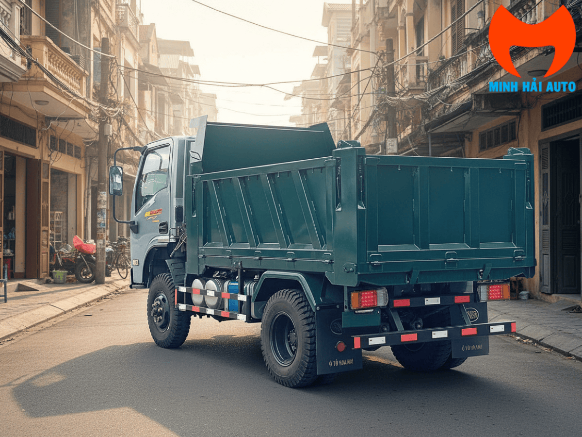 Động cơ Weichai trên xe ben Hoa Mai