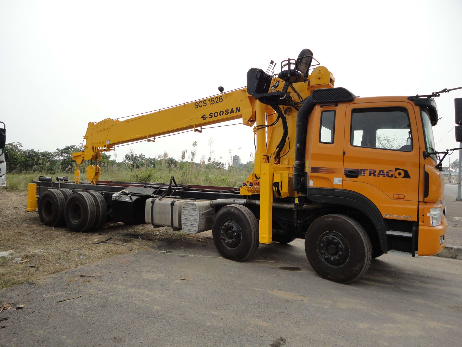 XE TẢI GẮN CẨU- XE TẢI HYUNDAI 5 CHÂN GẮN CẨU 5T