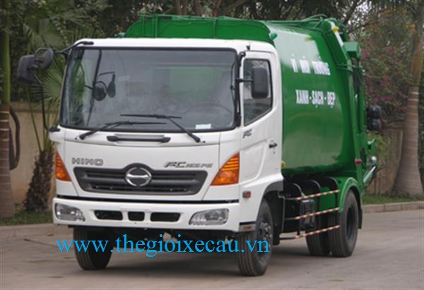Xe ép rác- Xe ép rác Hino 9 khối