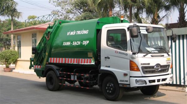 Xe ép rác- Xe ép rác Hino 10 khối