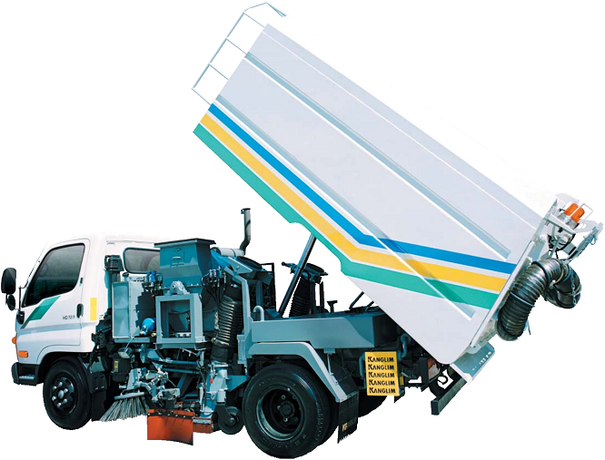 Xe quét đường- Xe quét đường Hyundai 6 khối