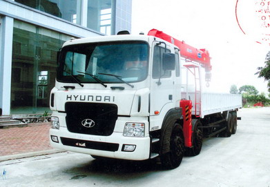 Hyundai HD320 gắn Ks2605 10 tấn