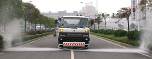 Xe rửa đường- Xe rửa đường Trung Quốc