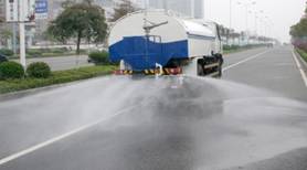 Xe rửa đường- Xe rửa đường Trung Quốc