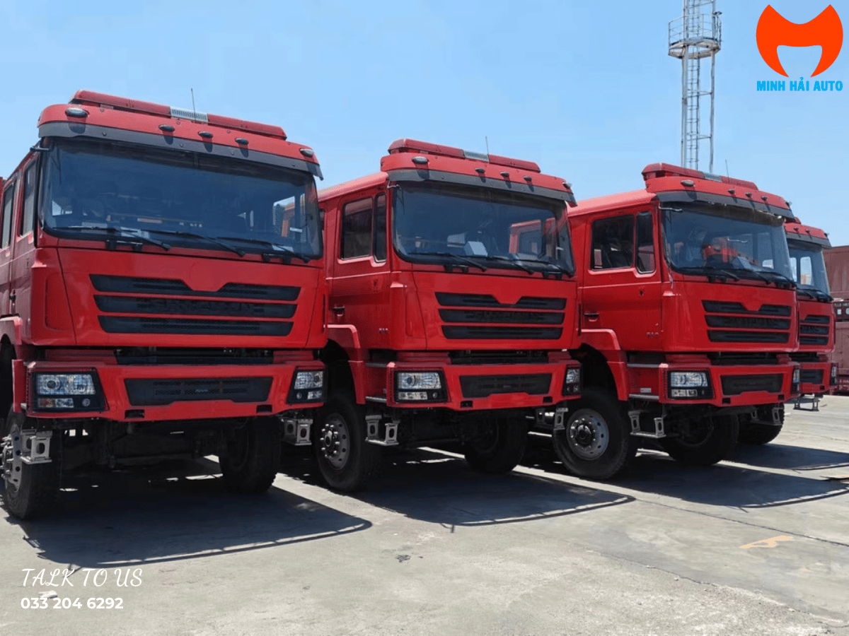 Minh Hải Auto bàn giao xe cứu hỏa XCMG cho đơn vị PCCC chuyên nghiệp