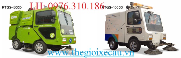 Xe quét đường mini nhập khẩu