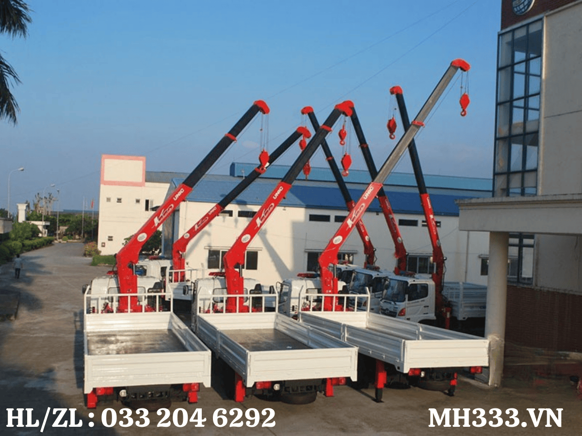 unic 340 trên nền xe minh hải auto