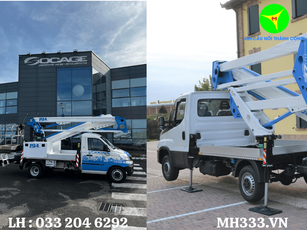 Xe Thang Nâng Người 19m forSte 19A SPEED làm việc trên cao