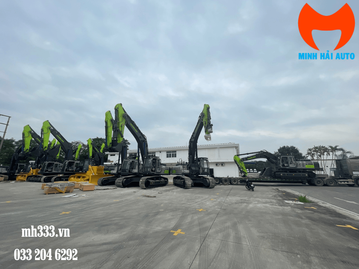 "Vua Xúc Đào" ZE245E: Sức Mạnh Đến Từ Công Nghệ và Thiết Kế Tối Ưu