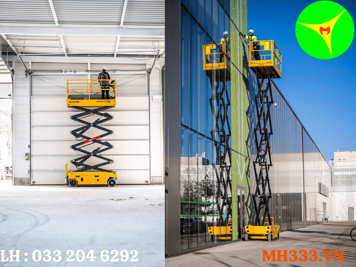 XE NÂNG NGƯỜI HAULOTTE - THƯƠNG HIỆU SỐ 1 CỦA PHÁP