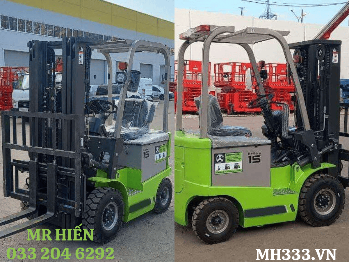 Xe nâng hàng forklift chạy điện 1500kg