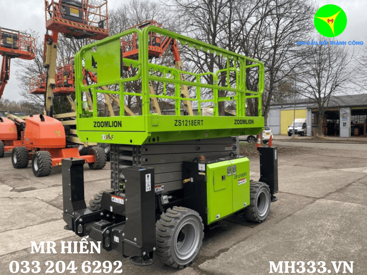Xe Nâng Người Cắt Kéo Zoomlion ZS1218ERT