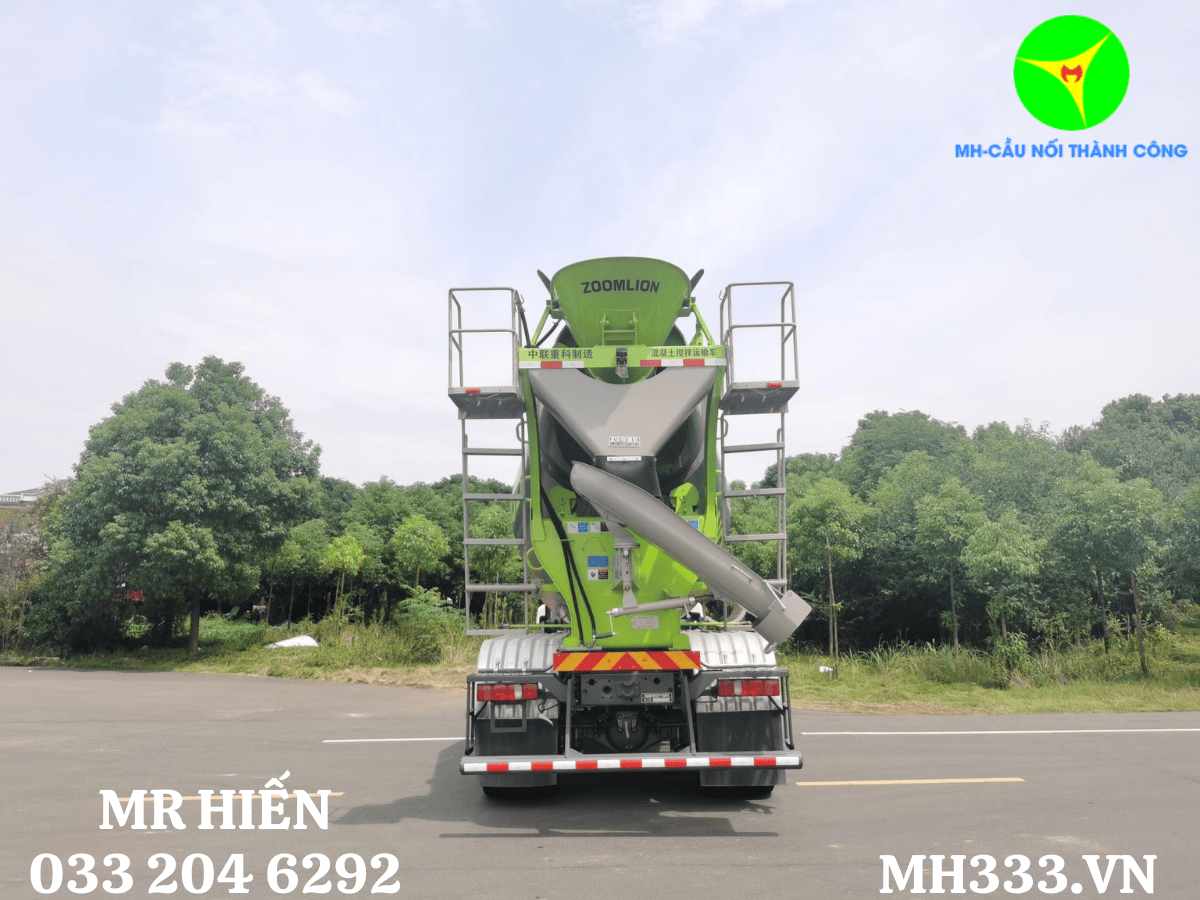 Hình ảnh xe trộn bê tông 12m3 Zoomlion ZLJ5312GJB HN7F