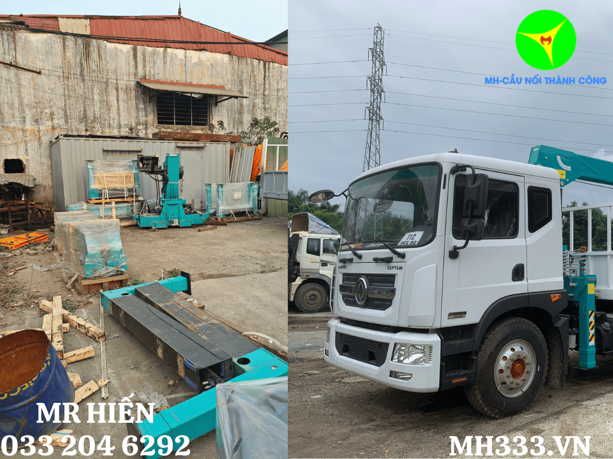 Cẩu tự hành tại xưởng DK