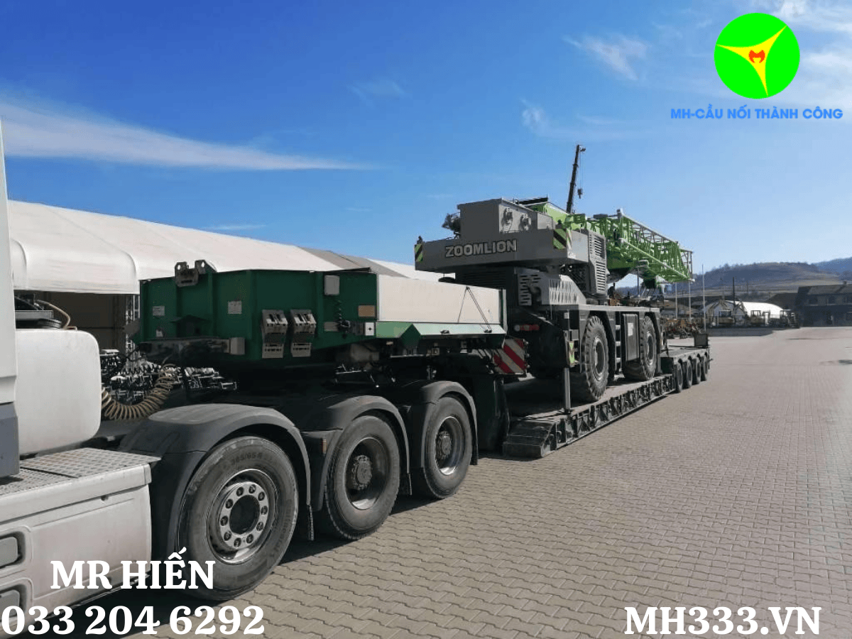 Cẩu Địa Hình Zoomlion ZRT400 ảnh tổng quan