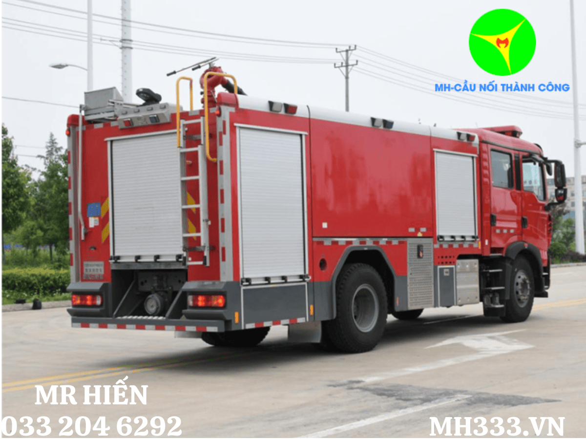 Xe Cứu Hỏa HOWO 8 Khối ZZ5207TXFV471GF5 cabin