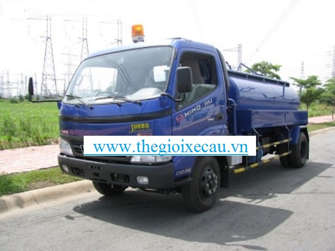 Xe rửa đường- Xe rửa đường Hino